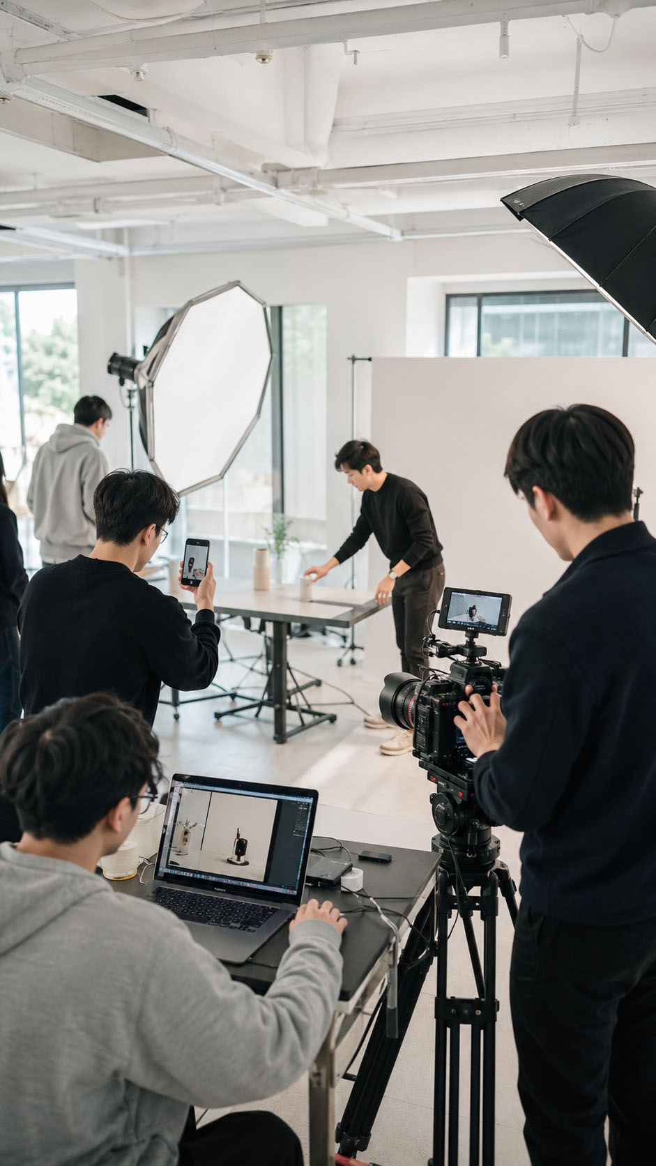 GOEAZY STUDIO shooting scene